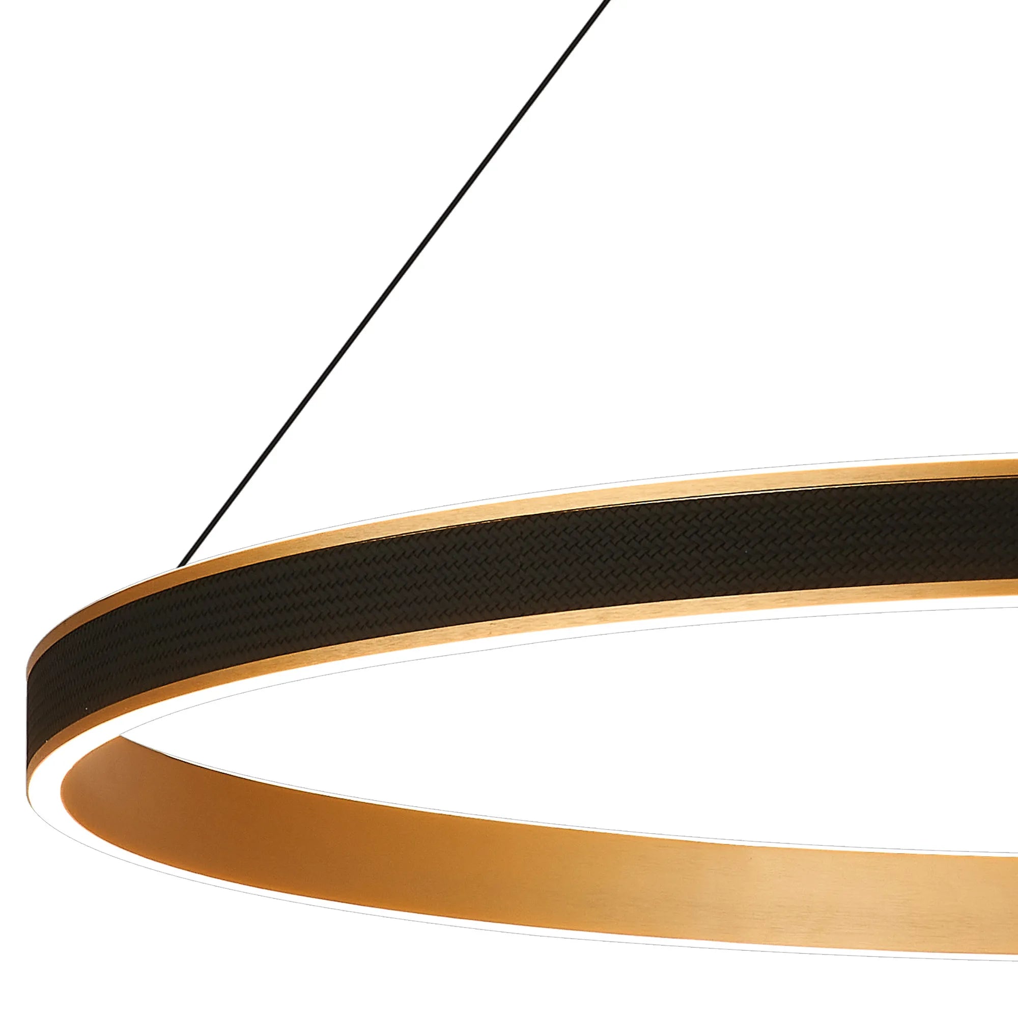 Adela Round Pendant LED Remote Control Tuneable 3000-6000K- Gold/ Silver Finishes