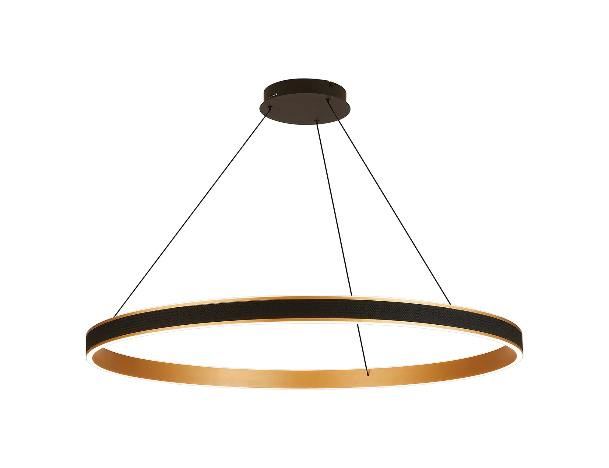 Adela Round Pendant LED Remote Control Tuneable 3000-6000K- Gold/ Silver Finishes
