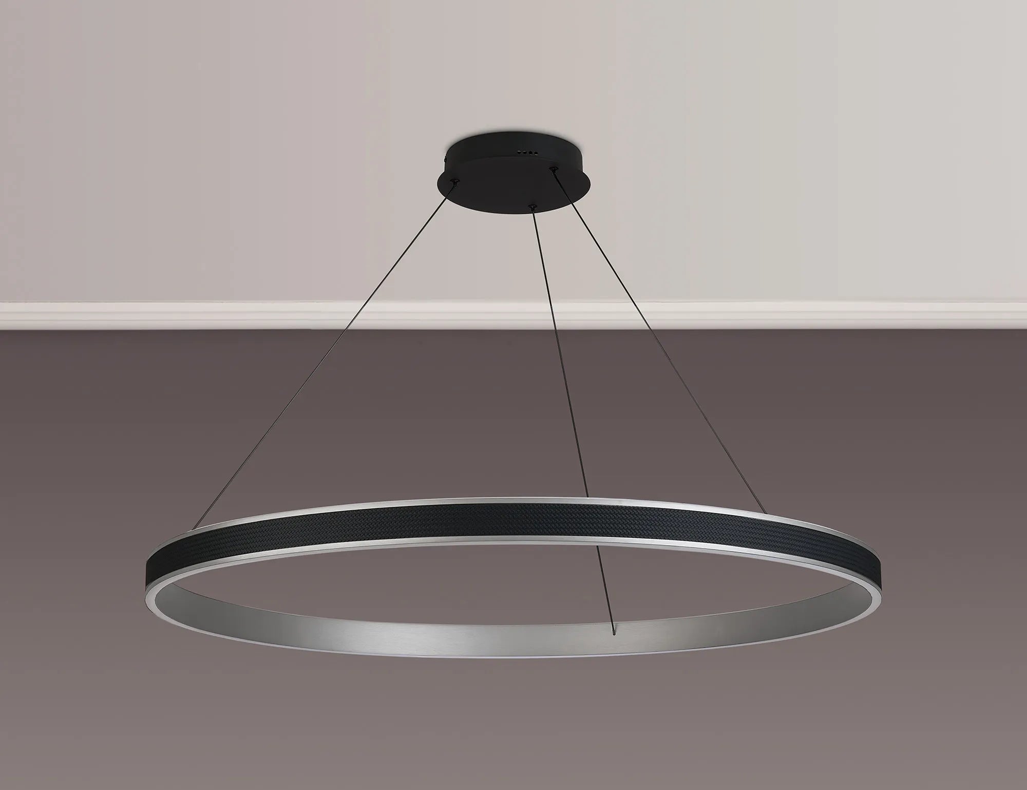 Adela Round Pendant LED Remote Control Tuneable 3000-6000K- Gold/ Silver Finishes