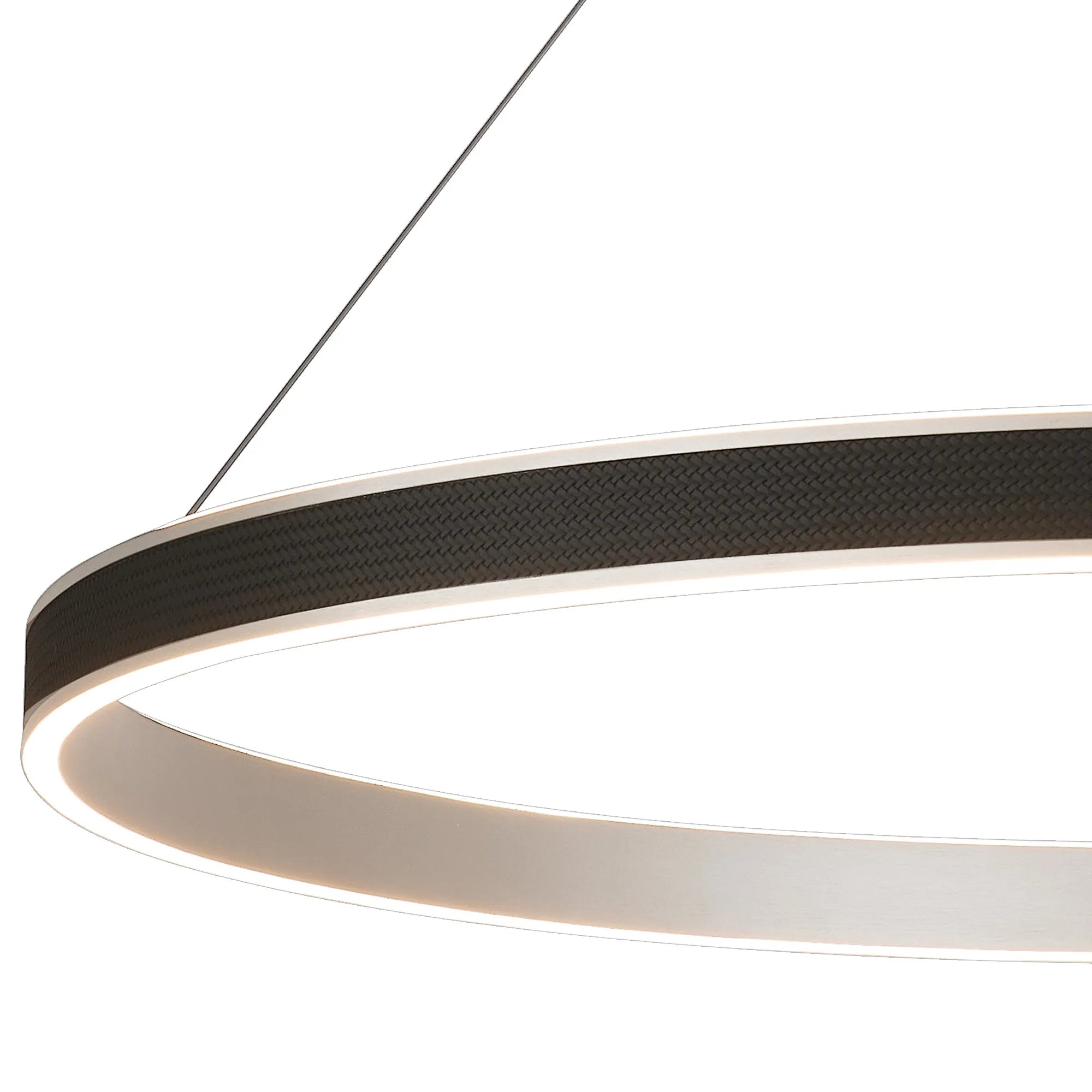 Adela Round Pendant LED Remote Control Tuneable 3000-6000K- Gold/ Silver Finishes