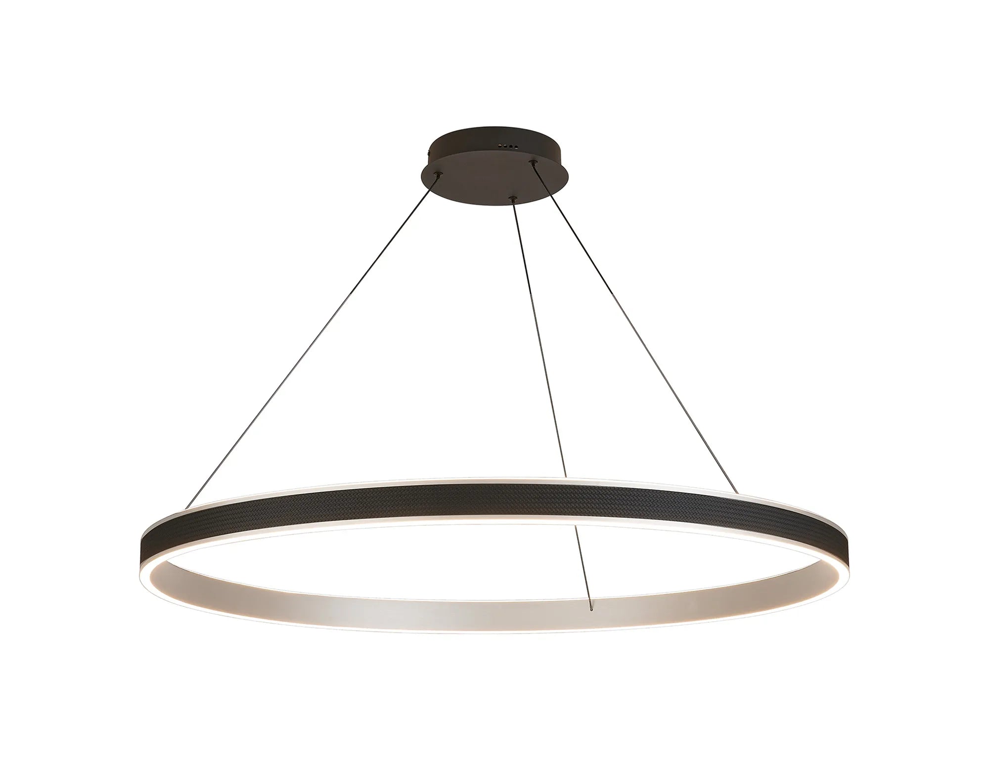 Adela Round Pendant LED Remote Control Tuneable 3000-6000K- Gold/ Silver Finishes