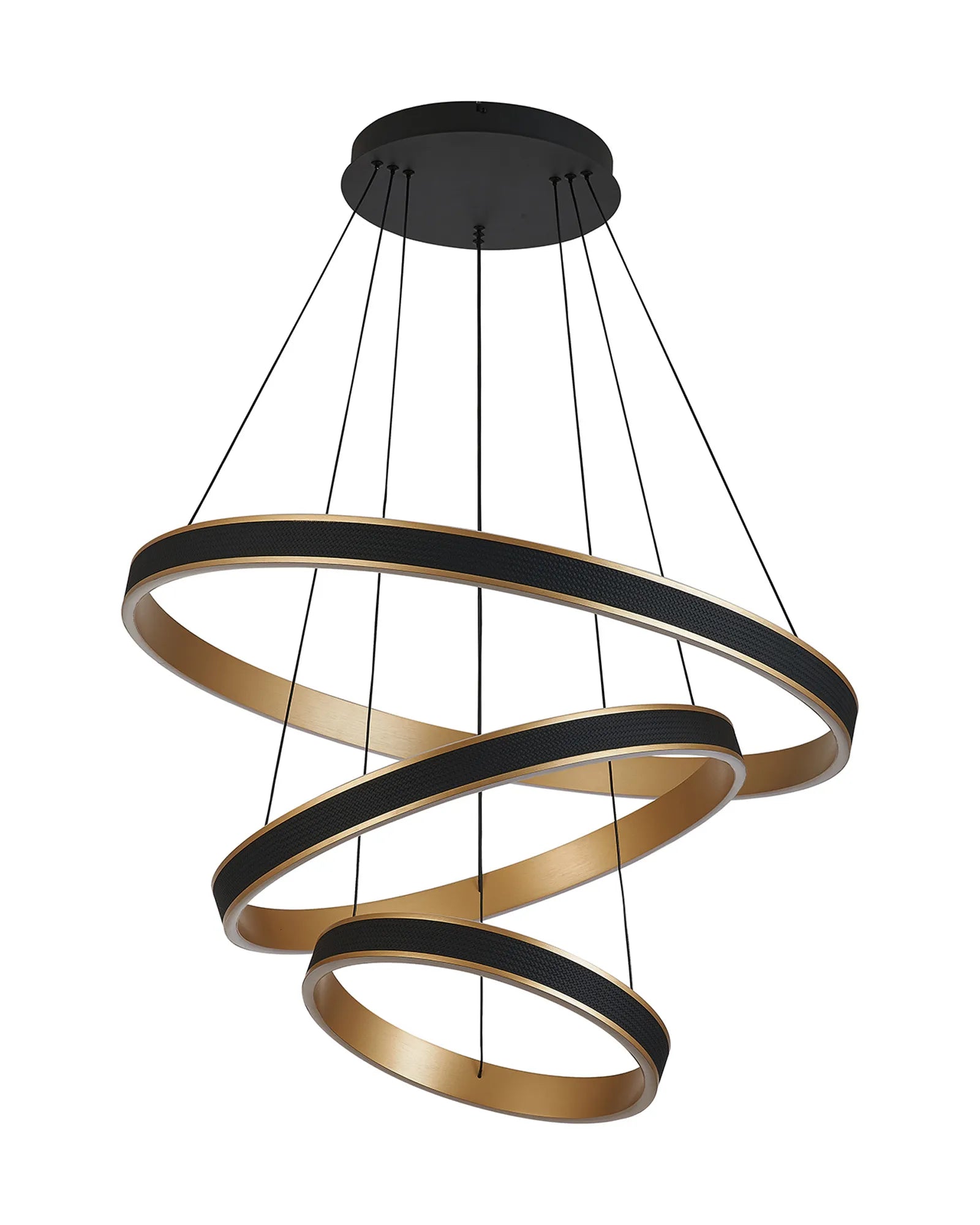 Adela 3 Tier Round Pendant R/Cntrl Tuneable 3000-6000K