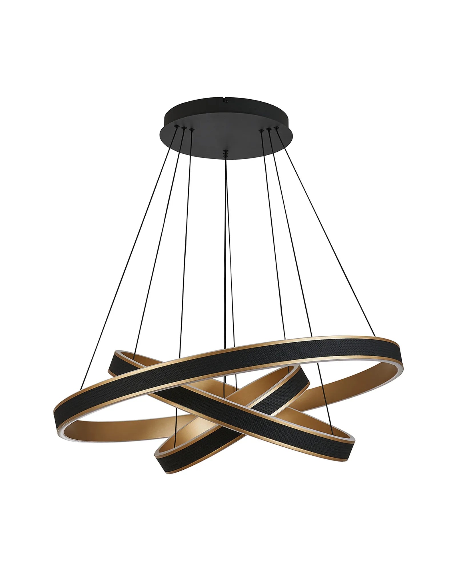 Adela 3 Tier Round Pendant R/Cntrl Tuneable 3000-6000K