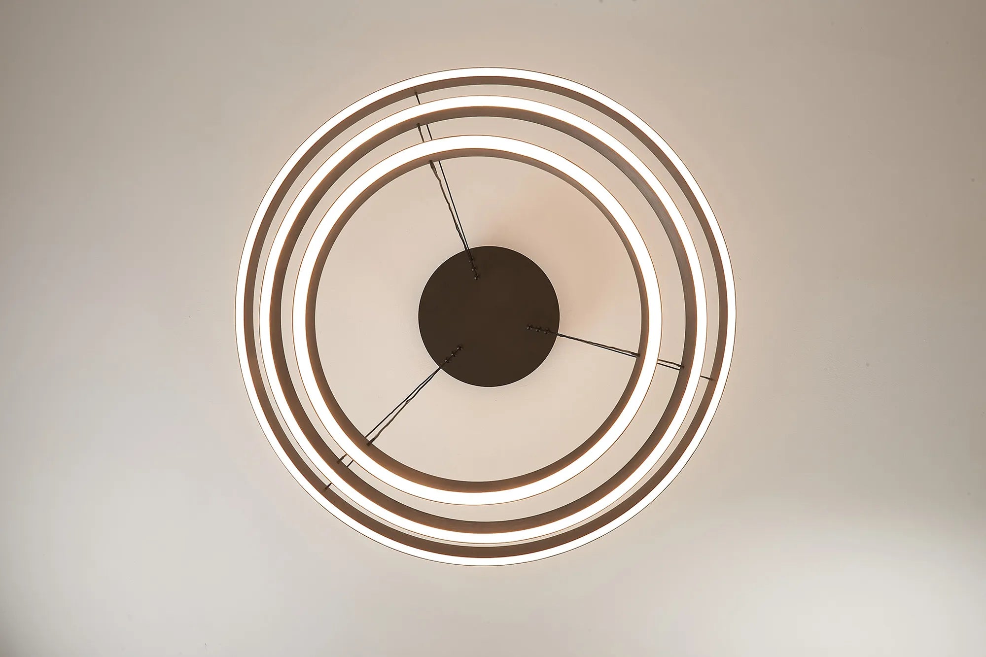 Adela 3 Tier Round Pendant R/Cntrl Tuneable 3000-6000K