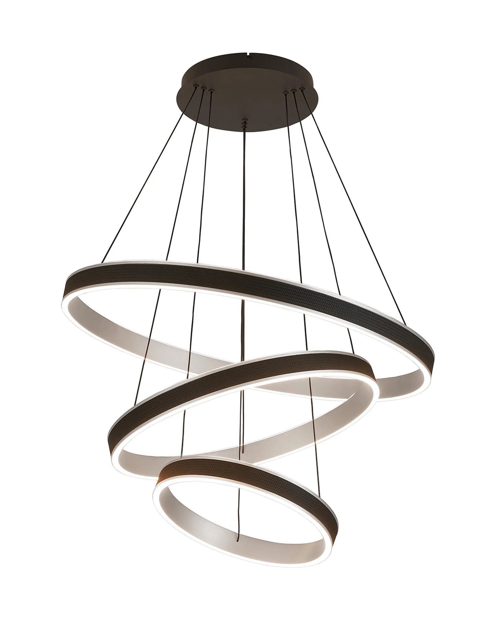 Adela 3 Tier Round Pendant R/Cntrl Tuneable 3000-6000K