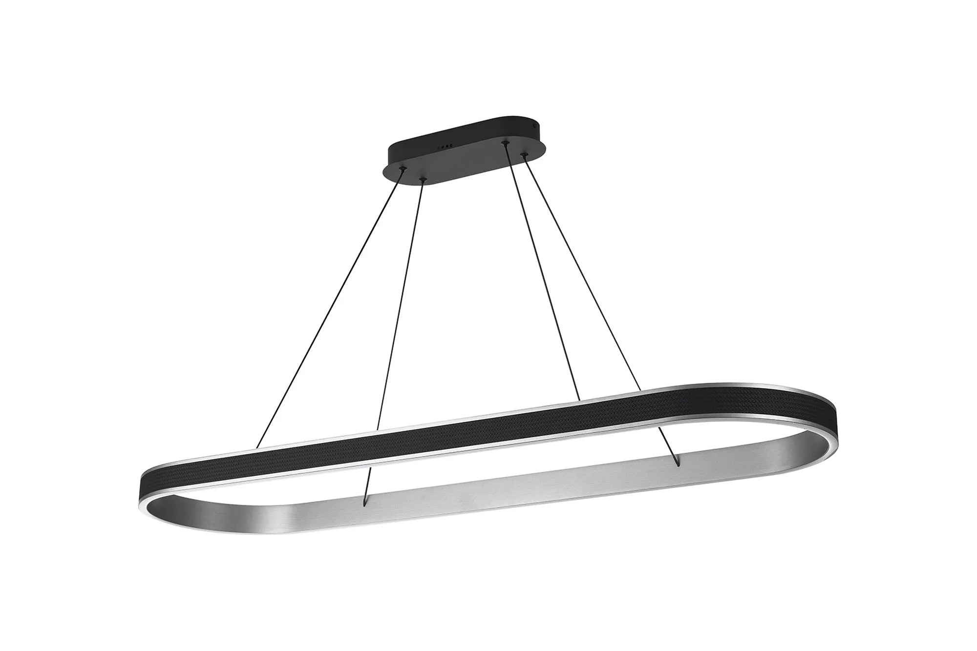 Adela Squoval Tuneable Pendant R/ Cntrl- Gold/ Silver Finishes