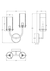 Maytoni Arco Wall Lamp Style 2 - Cusack Lighting