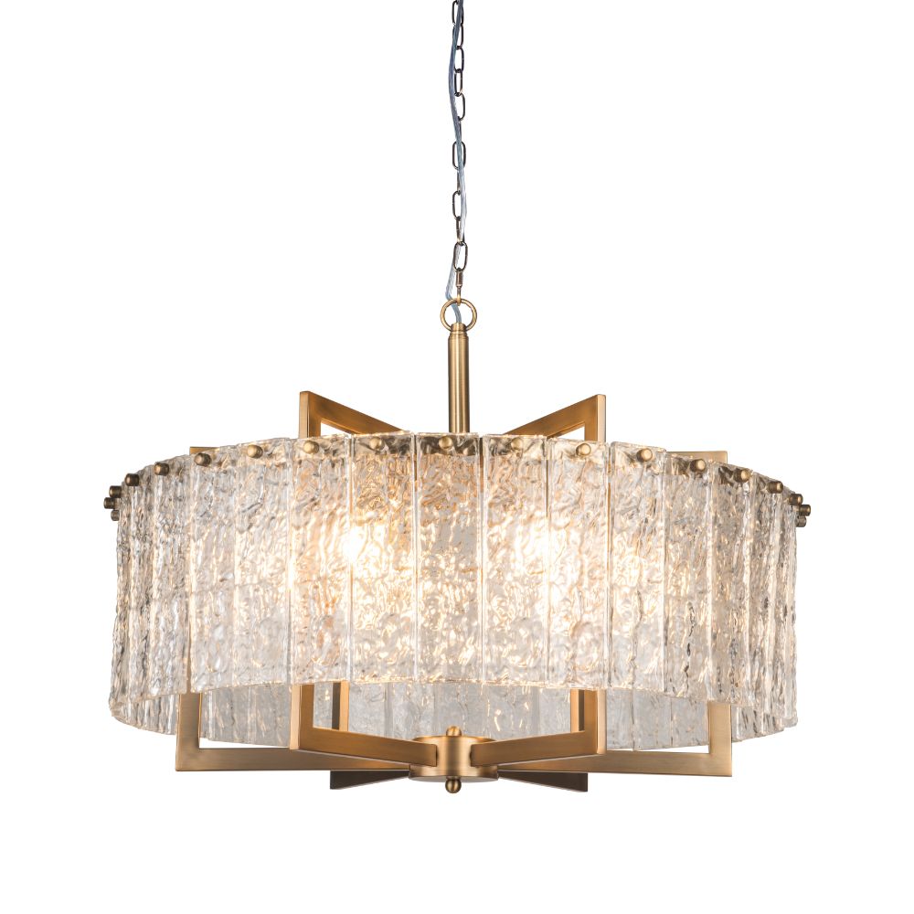 Ariana 6 Lt Ceiling Light- Bronze/ Chrome/ Black Finishes