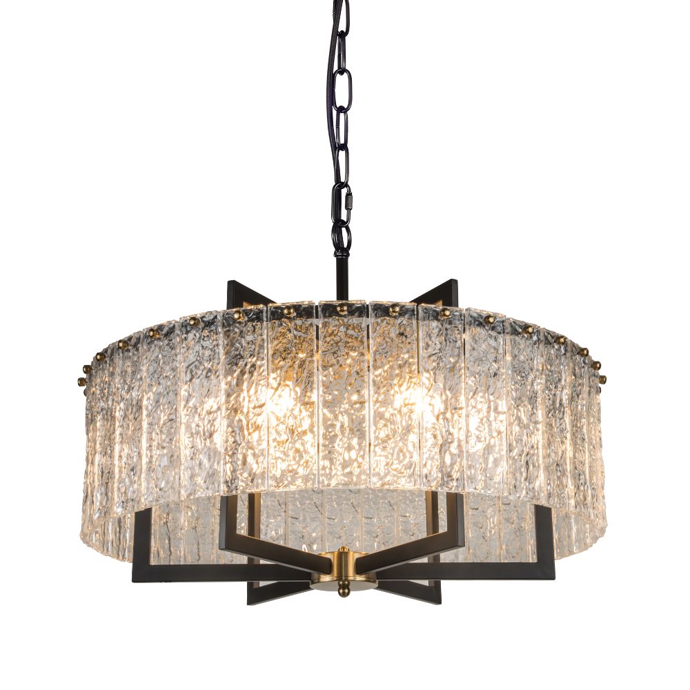 Ariana 6 Lt Ceiling Light- Bronze/ Chrome/ Black Finishes
