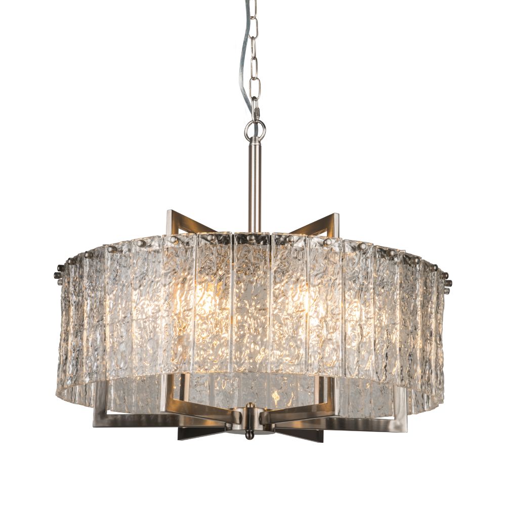Ariana 6 Lt Ceiling Light- Bronze/ Chrome/ Black Finishes