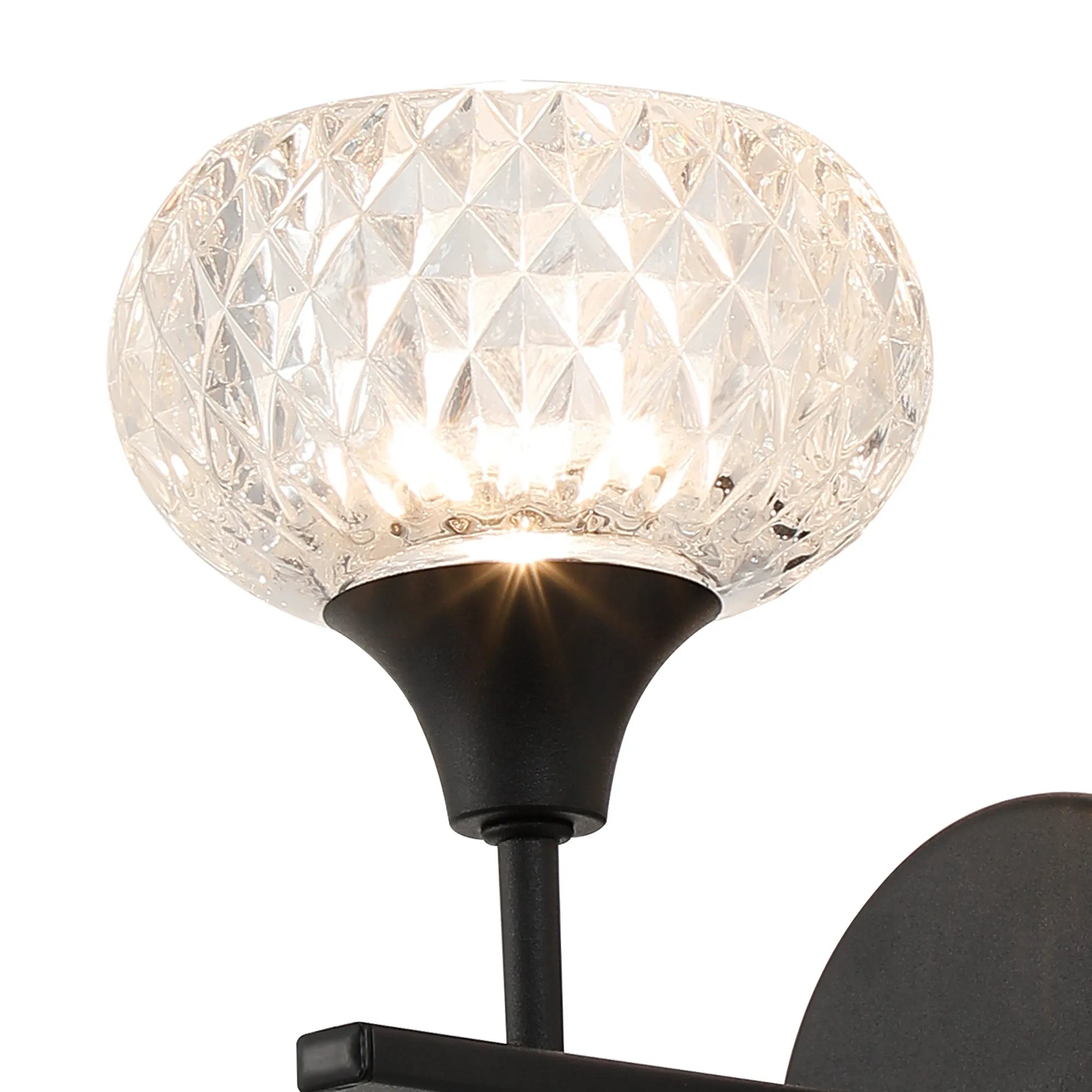 Aria Wall Light G9- Polished Chrome/ Satin Black