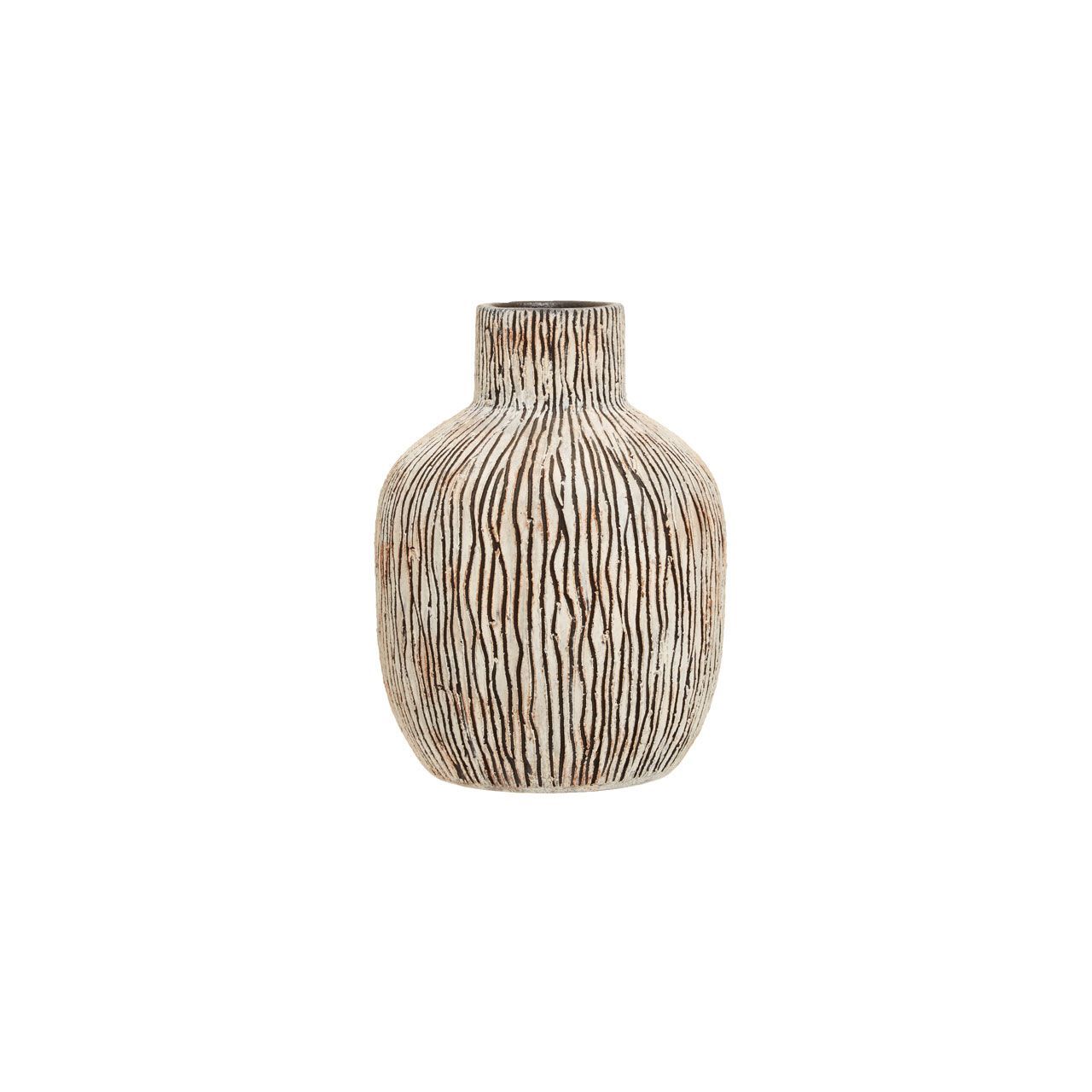 Arid Eartheware Vase- Black Finish