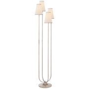 Montreuil Floor Lamp- Gold/ Silver Finishes