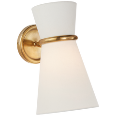 Clarkson Pivoting Sconce - Brass/Nickel