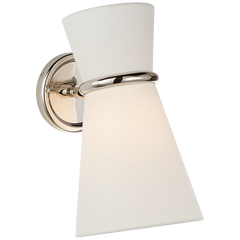 Clarkson Pivoting Sconce - Brass/Nickel