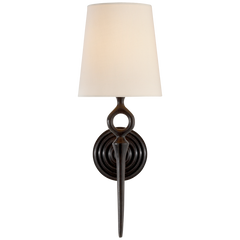 Bristol Single Sconce - Aged Iron/Brass
