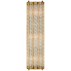 Eaton Linear Sconce - Brass/Nickel