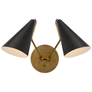 Clemente Double Sconce - Various Colours