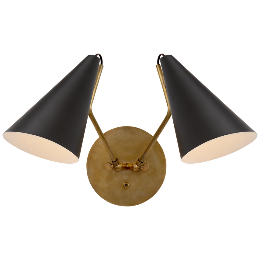 Clemente Double Sconce - Various Colours