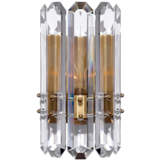 Bonnington Crystal Wall Sconce - Brass/Nickel