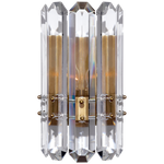 Bonnington Crystal Wall Sconce - Brass/Nickel