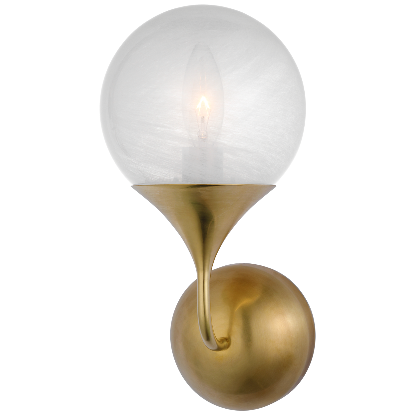 Cristol Wall Sconce - Antique Brass/Nickel