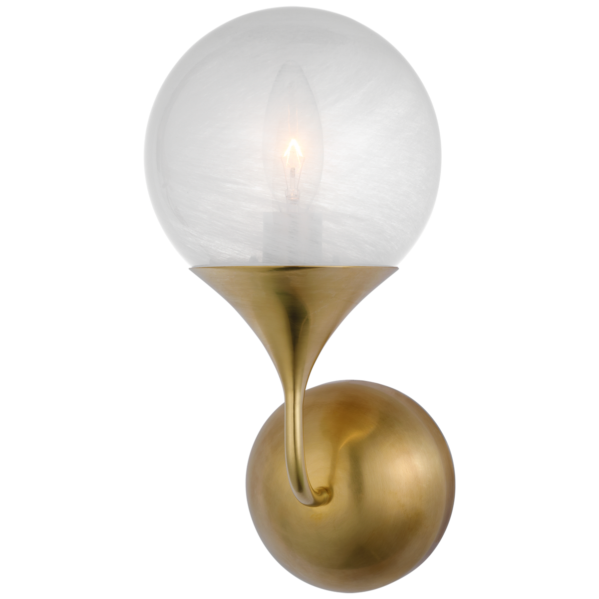 Cristol Wall Sconce - Antique Brass/Nickel