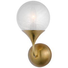 Cristol Wall Sconce - Antique Brass/Nickel