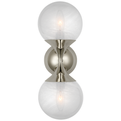 Cristol Wall Sconce - Antique Brass/Nickel