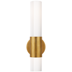 Penz Cylindrical Sconce - Brass/Nickel