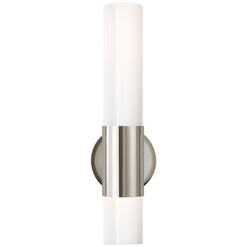 Penz Cylindrical Sconce - Brass/Nickel