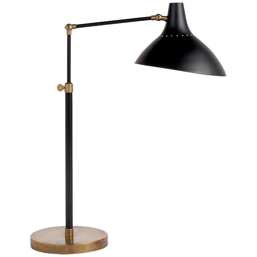 Charlton Table Lamp - Black/White