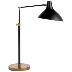 Charlton Table Lamp - Black/White