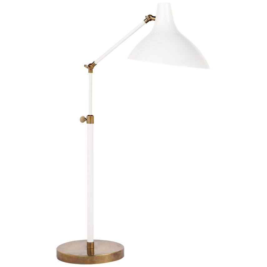Charlton Table Lamp - Black/White