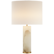 Lineham Table Lamp - Alabaster & Brass