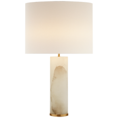 Lineham Table Lamp - Alabaster & Brass