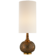 Hunlen Table Lamp - Gold/Gray