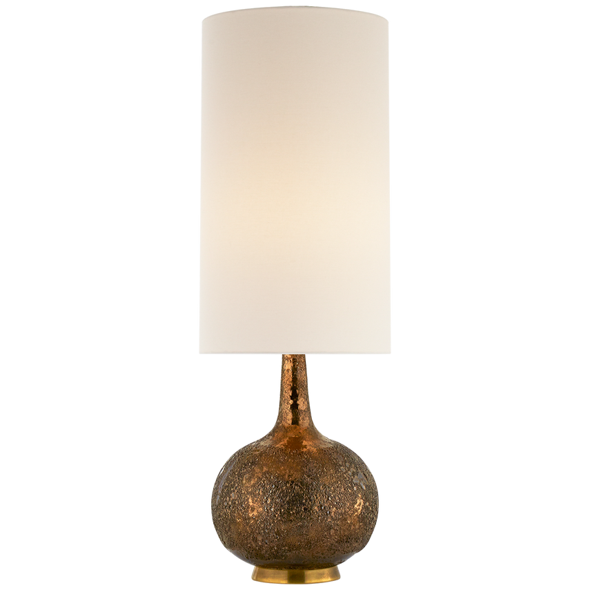 Hunlen Table Lamp - Gold/Gray