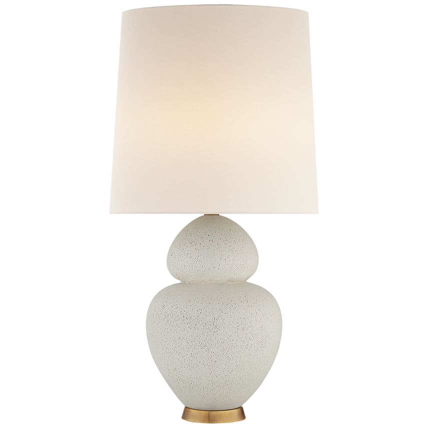 Michelena Table Lamp - Chalk White/Gray