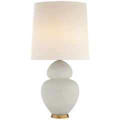 Michelena Table Lamp - Chalk White/Gray