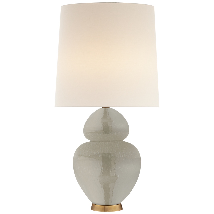 Michelena Table Lamp - Chalk White/Gray
