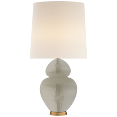 Michelena Table Lamp - Chalk White/Gray