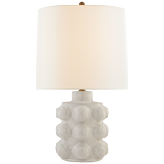 Vedra Table Lamp - Bone/Blue