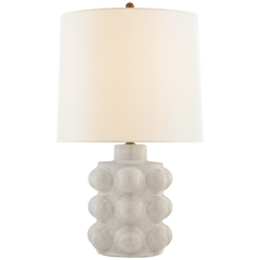 Vedra Table Lamp - Bone/Blue