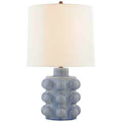Vedra Table Lamp - Bone/Blue