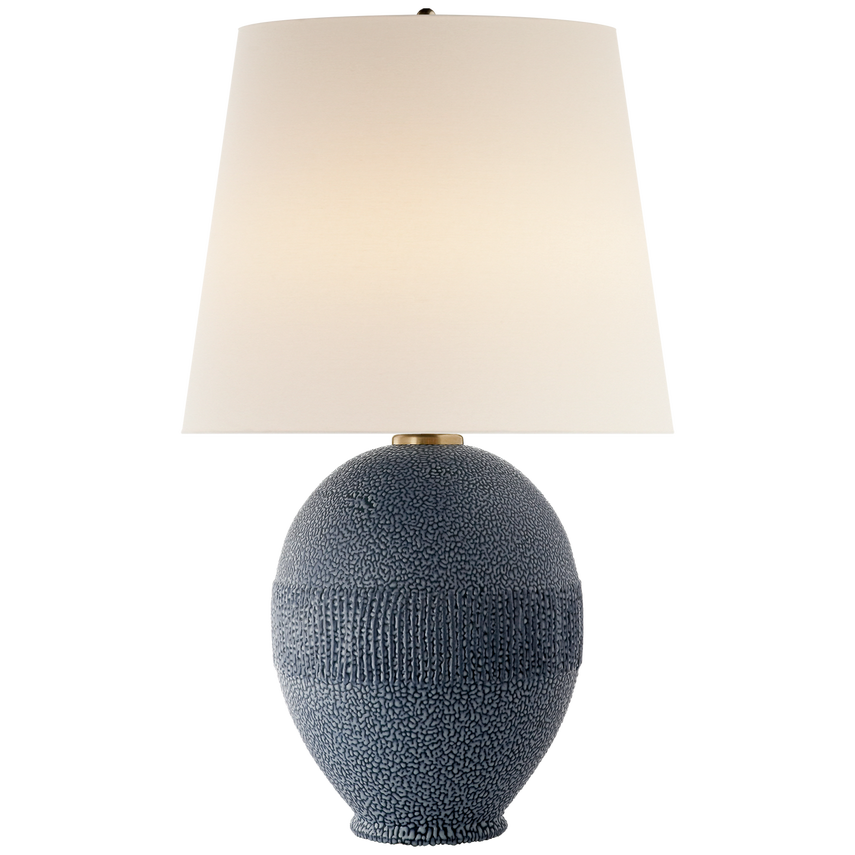 Toulon Table Lamp - Blue/Ivory