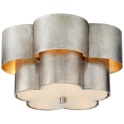 Arabelle Flush Mount - Silver Leaf/Gild