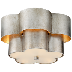 Arabelle Flush Mount - Silver Leaf/Gild