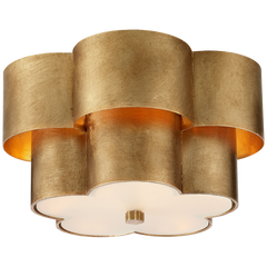 Arabelle Flush Mount - Silver Leaf/Gild