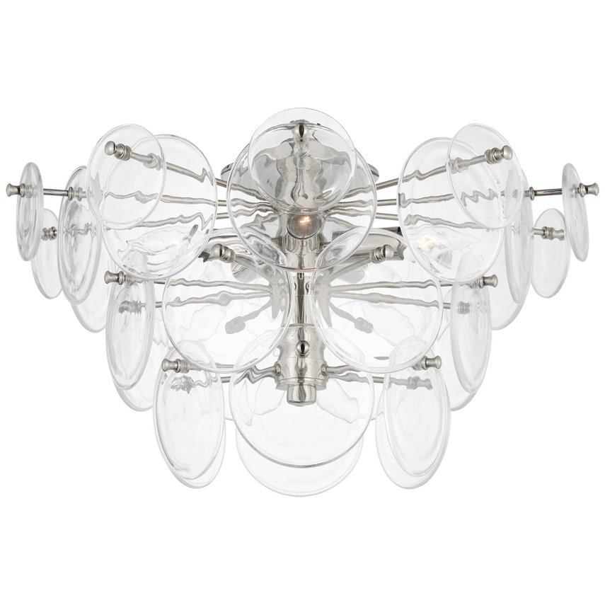 Loire 4/5Lt Tiered Flush Mount -  Various Colours